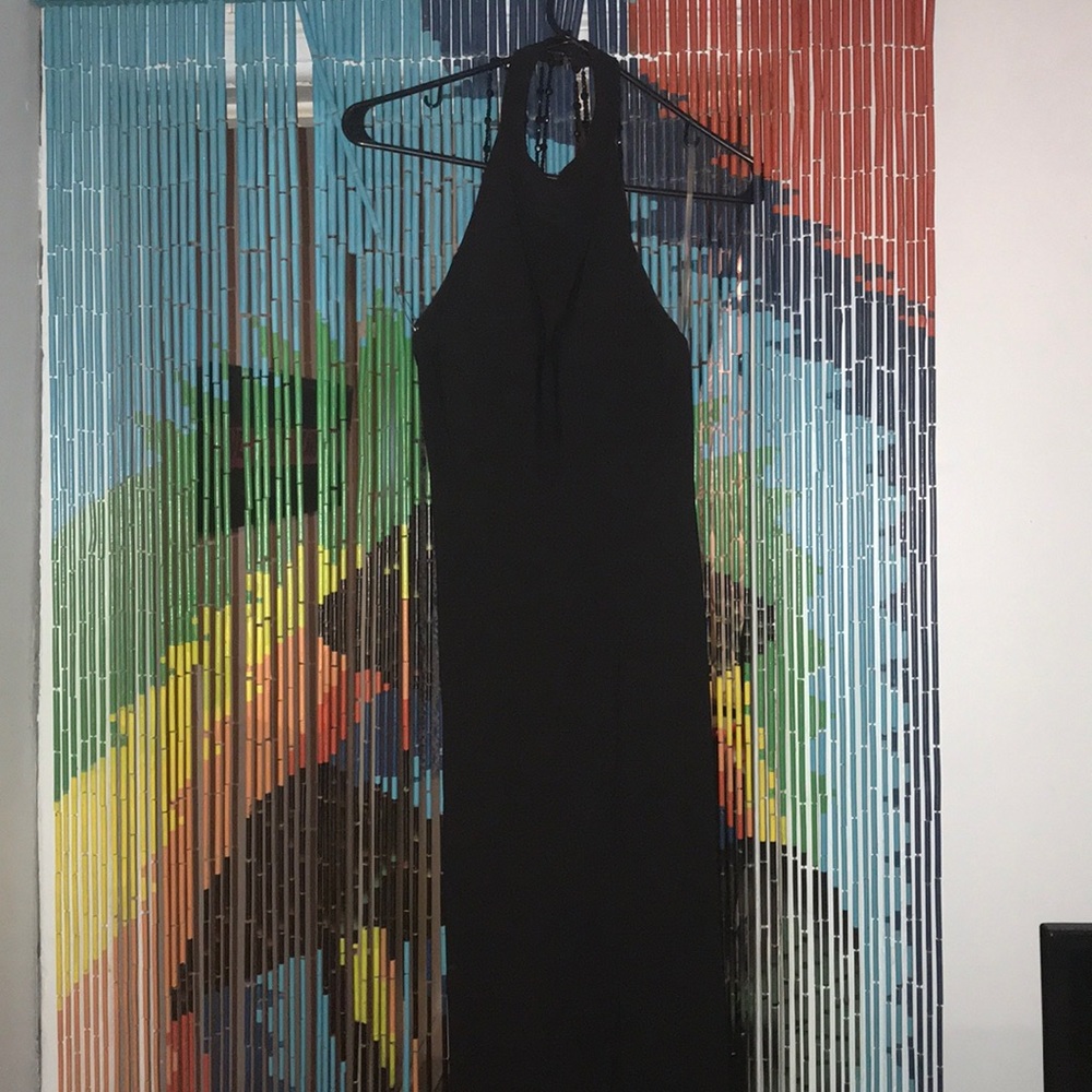 Long black dress